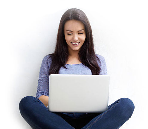 Woman on Laptop